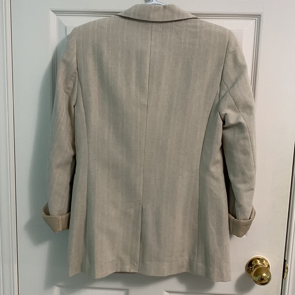 *SOLD* TOPSHOP Beige Blazer - Picture 4 of 4